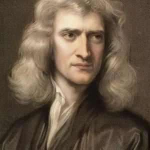 Scientists Postcard Collection: Sir Isaac Newton