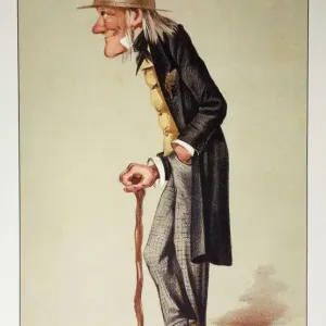 Richard Owen Print, 1873 Caricature Richard Owen Print, 1873 Caricature