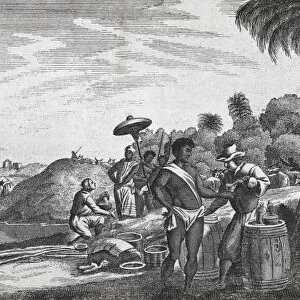 African Zenega and traders, 17th century