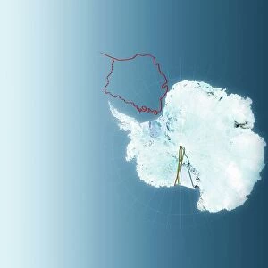 Antarctic exploration, route maps