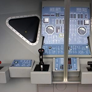 Apollo lunar module cabin mock-up