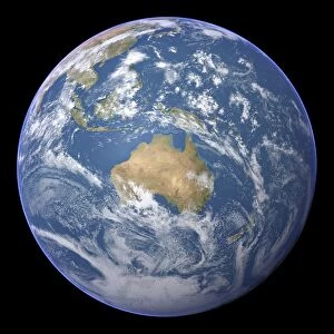 Australia, satellite image