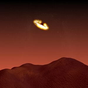 Beagle 2 landing on Mars