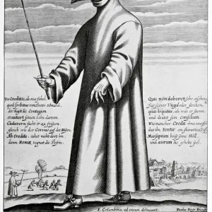 Medico del peste, arte de siglo XVII