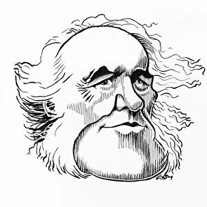 Charles Lyell, caricature