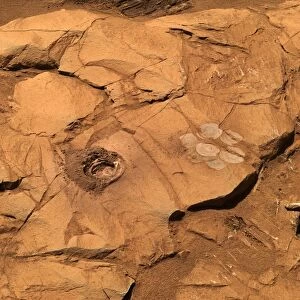 Clovis rock, Mars