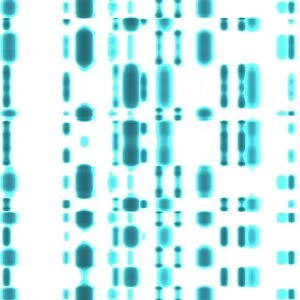 DNA autoradiogram, artwork
