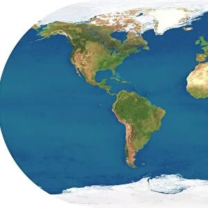 Whole Earth, satellite image