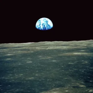 Apollo 11 Earthrise Print Apollo 11 Earthrise Print