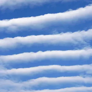 Altocumulus undulatus cloud formation Print Altocumulus undulatus cloud formation Print