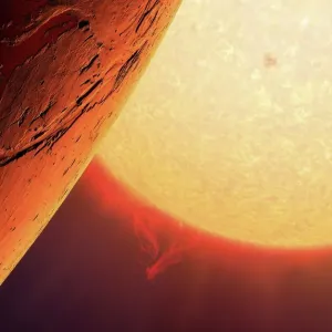 Kepler-10b Exoplanet Print