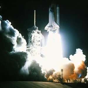 Launch of the space shuttle Endeavour on STS-88