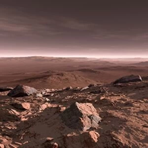 Mars landscape, artwork C016 / 6322