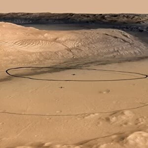 Mars Science Laboratory landing site C013 / 7309