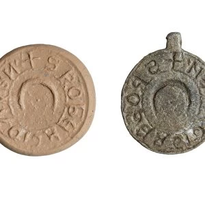 Medieval seal C016 / 4536