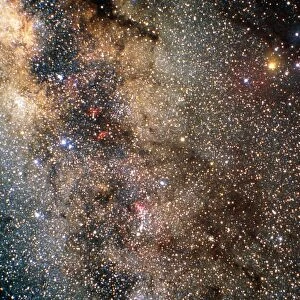 The Milky Way in the constellation of Scorpius
