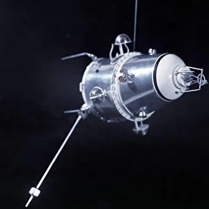 Model of the Luna 10 spacecraft