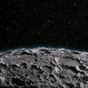 Superficie de la luna, arte