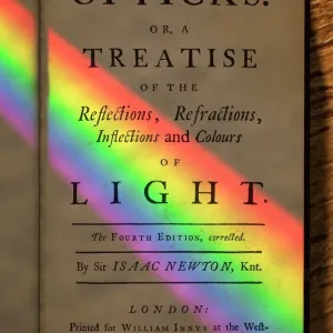 Colour Spectrum Opticks Print, 1704 Colour Spectrum Opticks Print, 1704