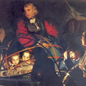 The Orrery by Joseph Wright