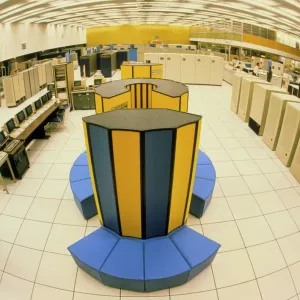 CERN's CRAY X-MP/48 Supercomputer Print CERN's CRAY X-MP/48 Supercomputer Print