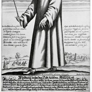 Plague doctor, 17th century artwork