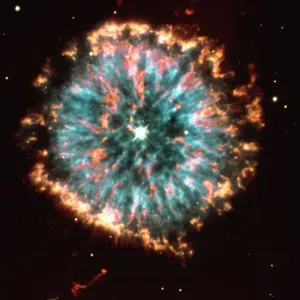 Hubble Space Telescope Image of Planetary Nebula NGC 6751 Print Hubble Space Telescope Image of Planetary Nebula NGC 6751 Print