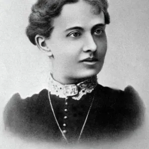 Print of Sofia Kovalevskaya in 1871 Print of Sofia Kovalevskaya in 1871