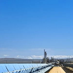 Solar power plant, California, USA