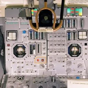 Apollo Lunar Module Interior Print Apollo Lunar Module Interior Print