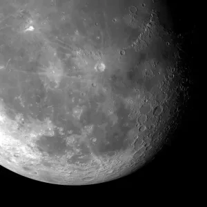 Moons surface Moons surface