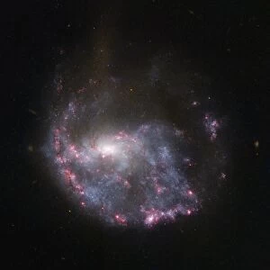 Spiral galaxy NGC 922, HST image
