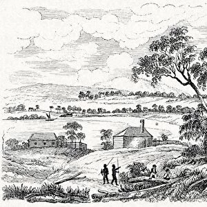 Sydney Cove, Australia, circa 1790