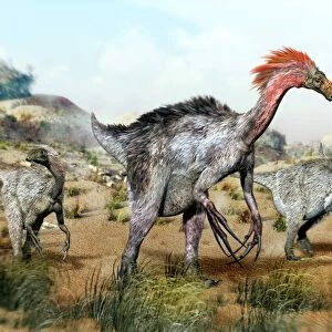 Therizinosaurus dinosuars