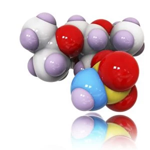 Topiramate antiepileptic drug molecule C013 / 9956