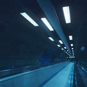 Underground travelator