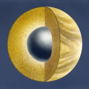 Venus Internal Structure Print Venus Internal Structure Print