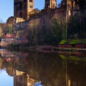 Durham Cathedral Print, River Wear England