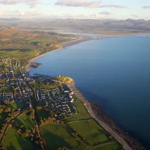 Aerial View of Criccieth Print, Llyn Peninsula, North Wales Aerial View of Criccieth Print, Llyn Peninsula, North Wales