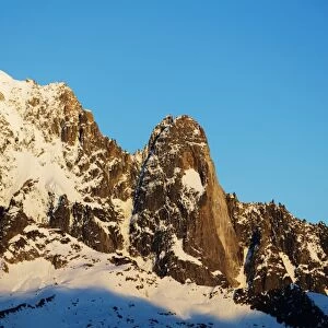 Aiguille Verte, 4122m, and Les Drus, Chamonix, Haute Savoie, Rhone Alpes, French Alps