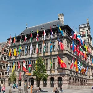 Antwerp City Hall, Antwerp, Belgium, Europe
