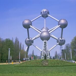 Atomium, Atomium Park, Brussels (Bruxelles), Belgium, Europe