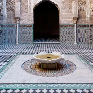 Attarine Madrasah, Fez, UNESCO World Heritage Site, Morocco, North Africa, Africa