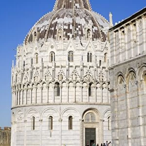 Baptistry, Pisa, UNESCO World Heritage Site, Tuscany, Italy, Europe
