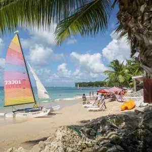 Beach, Holetown, St. James, Barbados, West Indies, Caribbean, Central America