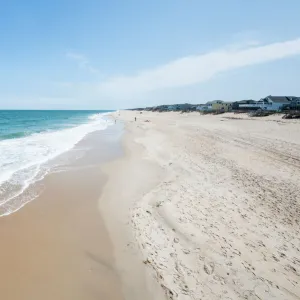 Beach at Nags Head, Outer Banks, North Carolina, United States of America, North America