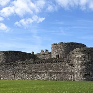 Beaumaris Castle, UNESCO World Heritage Site, Anglesey, Wales, United Kingdom, Europe