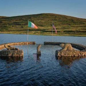 Beaver Island Memorial, Arranmore Island, County Donegal, Ulster, Republic of Ireland