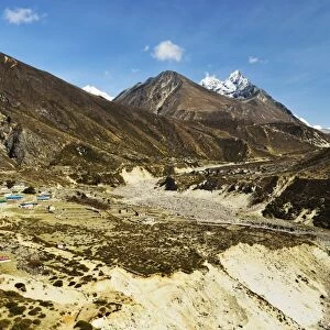 Bhote Koshi Nadi valley, Sagarmatha National Park, UNESCO World Heritage Site, Solukhumbu District, Sagarmatha, Eastern Region (Purwanchal), Nepal, Himalayas, Asia