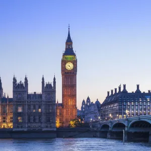 Big Ben (Queen Elizabeth Tower), the Houses of Parliament), UNESCO World Heritage Site